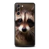 Cute Animal Raccoon Phone Case for Samsung Galaxy - Animals Aso