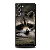 Cute Animal Raccoon Phone Case for Samsung Galaxy - Animals Aso