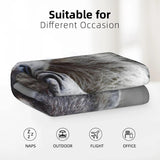 New Super Soft Raccoon Bed Blanket - Animals Aso