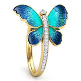 New Fashion Butterfly Rings - Animals Aso