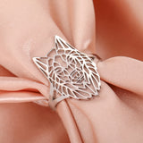 New Amazing Wolf Ring Viking