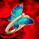 New Fashion Butterfly Rings - Animals Aso