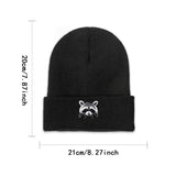 Little Raccoon Knitted Caps Beanies - Animals Aso