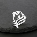 New Amazing Wolf Ring Viking