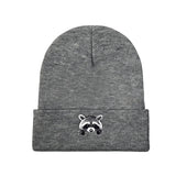 Little Raccoon Knitted Caps Beanies - Animals Aso