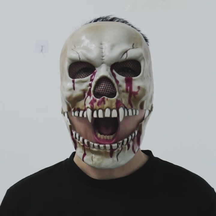 2022 New Fashion Halloween Horror Skull Mask - Animals Aso