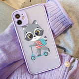 2023 New Cute Raccoon Phone Case For iPhone - Animals Aso