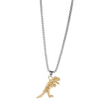 New Tyrannosaurus Rex Necklaces Gold Silver - Animals Aso