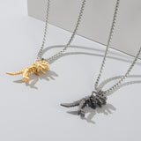 New Tyrannosaurus Rex Necklaces Gold Silver - Animals Aso