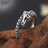 Creative Design Dinosaur Skeleton Ring - Animals Aso