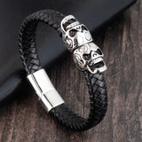 New Stainless Steel Skull Bracelets-Animals Aso