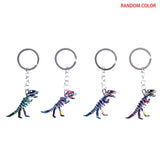 New Colorful Skeleton Dinosaur Key Chain - Animals Aso