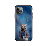 Silicone Cover Rockets Raccoon Phone Case For iPhone-Animals Aso