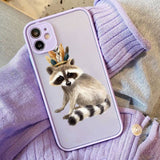 2023 New Cute Raccoon Phone Case For iPhone - Animals Aso