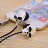 New Cool Skull Earphone