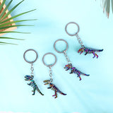 New Colorful Skeleton Dinosaur Key Chain - Animals Aso