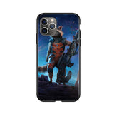 Silicone Cover Rockets Raccoon Phone Case For iPhone