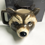 Creative 3D Raccoon mug cups - Animals Aso