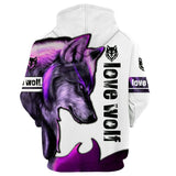 New Fashion Wolf Hoodies