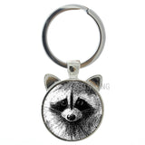 2022 New Cute Raccoon keychain - Animals Aso