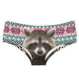 New Lovely Racoon 3D Panties Underwear - Animals Aso