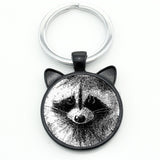 2022 New Cute Raccoon keychain - Animals Aso