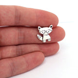 New cute Cartoon raccoon pendant necklaces-Animals Aso