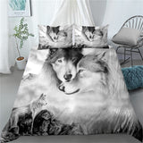 New Amazing Wolf Duvet Cover