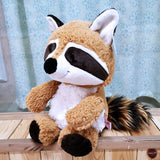 New Cute Raccoon Plush Toy - Animals Aso