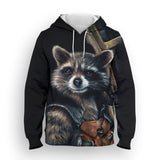 New Fashion Racoon Hoodie