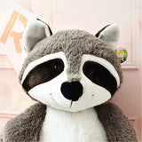 New Cute Raccoon Plush Toy - Animals Aso