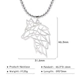 2023 New Fashion Wolf Necklaces - Animals Aso