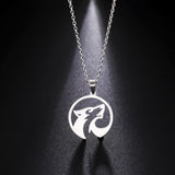 New Wolf Stainless Steel Necklace