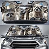 New Stunning Car Sunshade Raccoon - Animals Aso