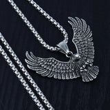 New Fashion eagle stainless steel necklace