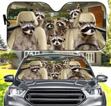 New Stunning Car Sunshade Raccoon - Animals Aso