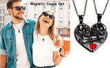 2023 New Magnetic Skull Couples Necklace - Animals Aso