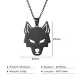 2023 New Fashion Wolf Necklaces - Animals Aso