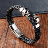 New Stainless Steel Skull Bracelets-Animals Aso