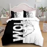 New Amazing Wolf Duvet Cover