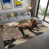 Amazing Dinosaur Art Rug