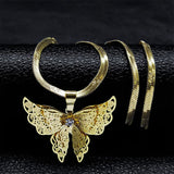 2023 New Amazing Butterfly Pendant Necklace - Animals Aso