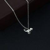 New Dinosaur Stainless Steel Necklace - Animals Aso