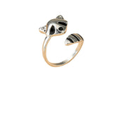 New Sexy Cute Animals Raccoon Rings - Animals Aso