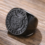 2023 New Amazing Wolf Stamp Rings - Animals Aso