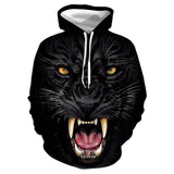 New Fashion Wolf Hoodies - Animals Aso