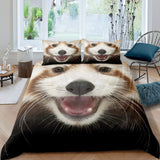 New Cute Raccoon Duvet Cover