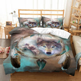 2023 New Amazing Wolf Duvet Cover - Animals Aso