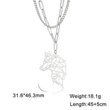 2023 New Fashion Wolf Necklaces - Animals Aso