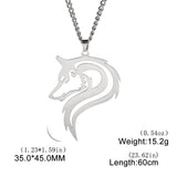 2023 New Amazing Wolf Pendant Necklaces - Animals Aso